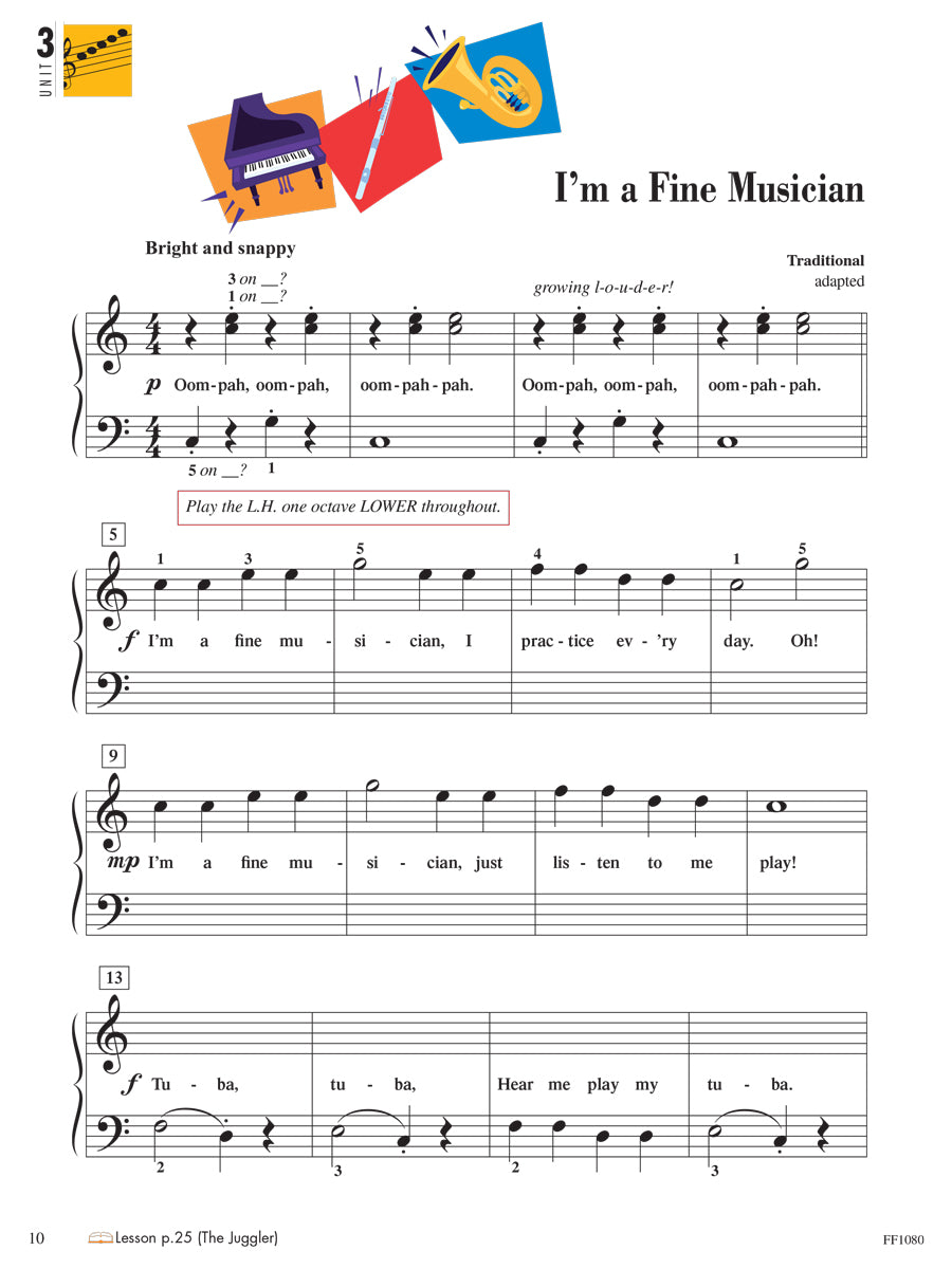 Piano Adventures® Level 1 Performance Book – 2nd Edition