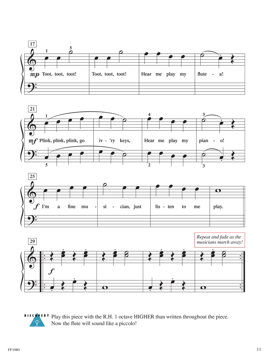 Piano Adventures® Level 1 Performance Book – 2nd Edition