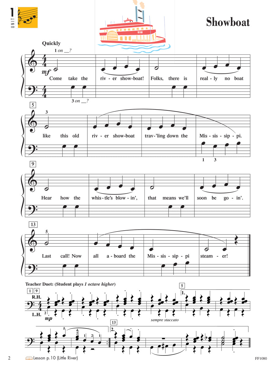 Piano Adventures® Level 1 Performance Book – 2nd Edition