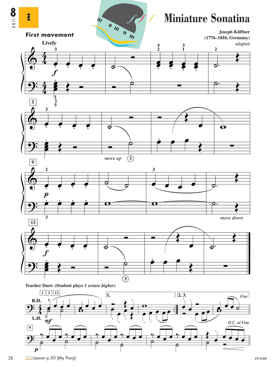 Piano Adventures® Level 1 Performance Book – 2nd Edition