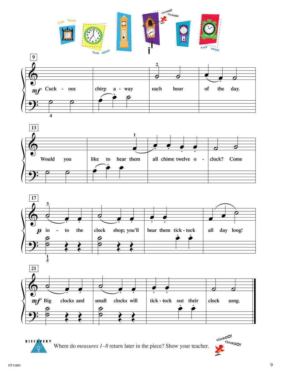 Piano Adventures® Level 1 Performance Book – 2nd Edition