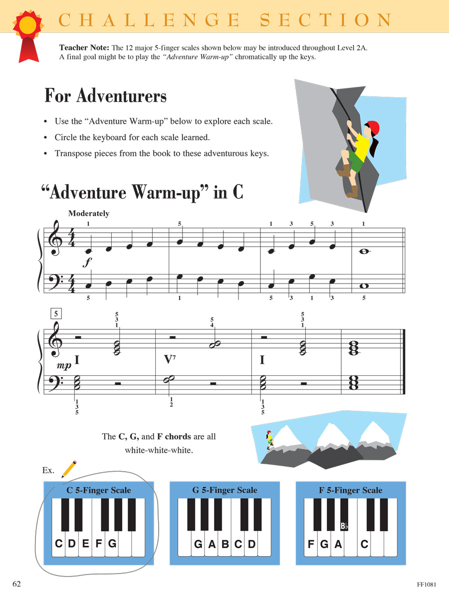 Piano Adventures® Level 2A Lesson Book – 2nd Edition