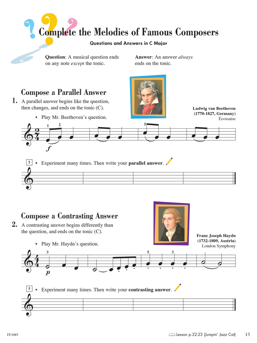 Piano Adventures® Level 2B Theory Book – 2nd Edition