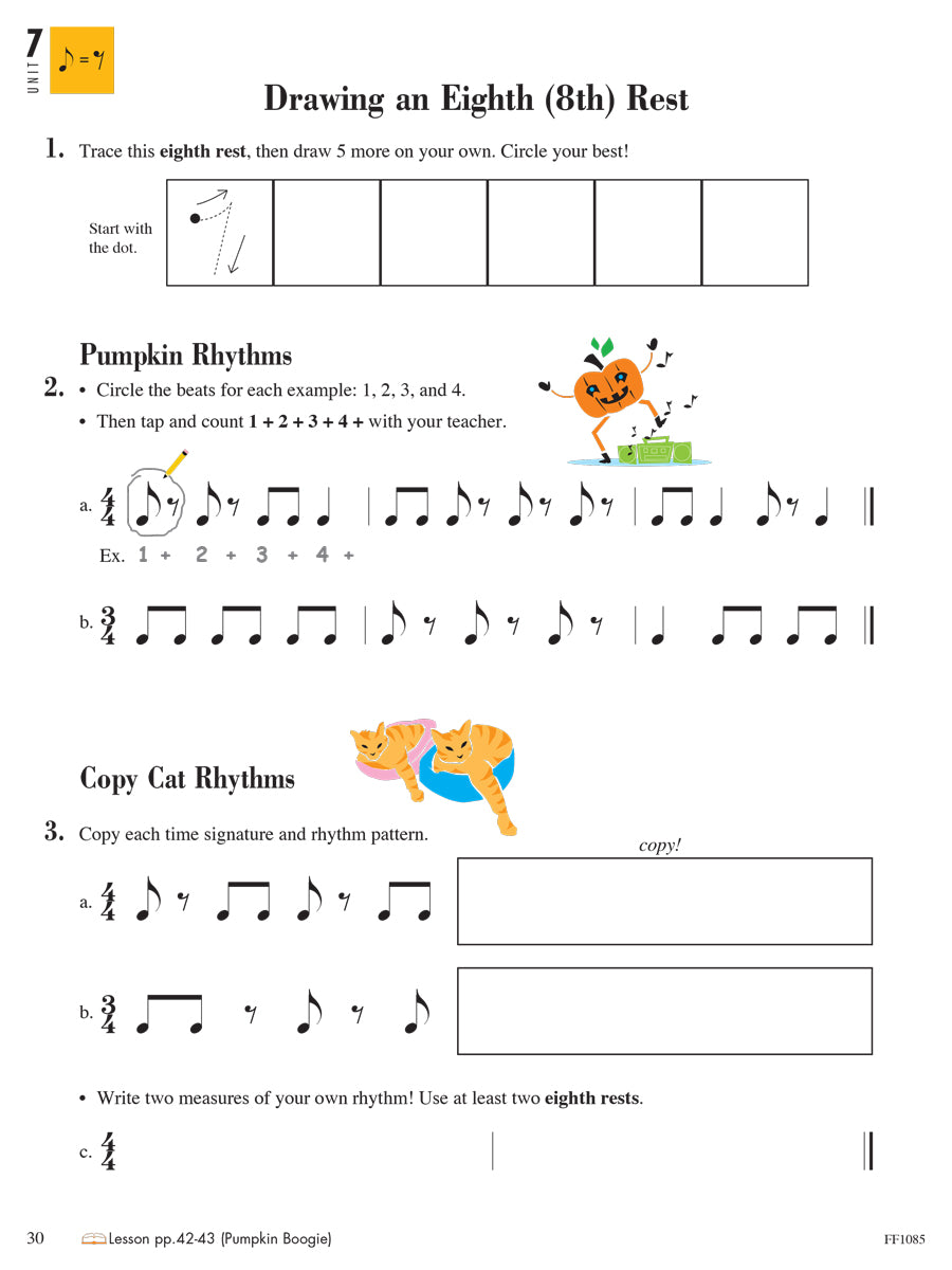 Piano Adventures® Level 2B Theory Book – 2nd Edition