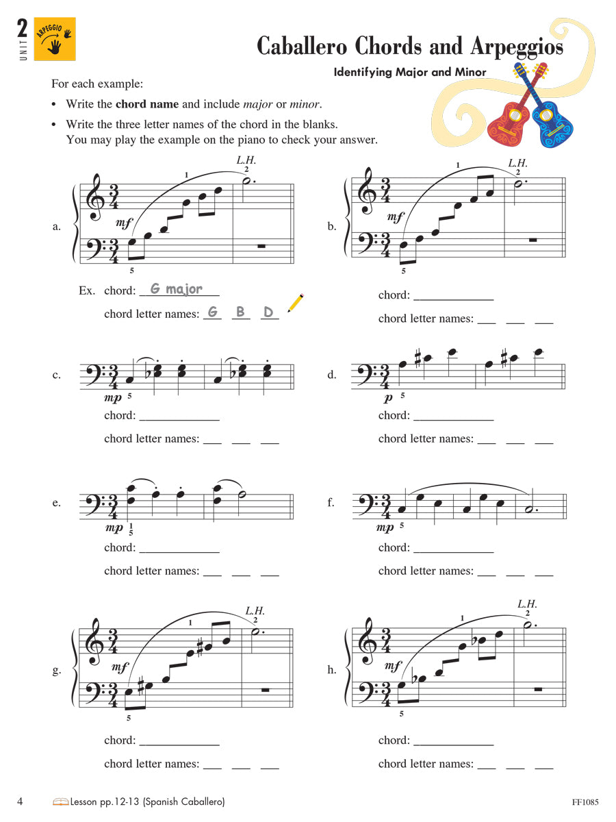 Piano Adventures® Level 2B Theory Book – 2nd Edition