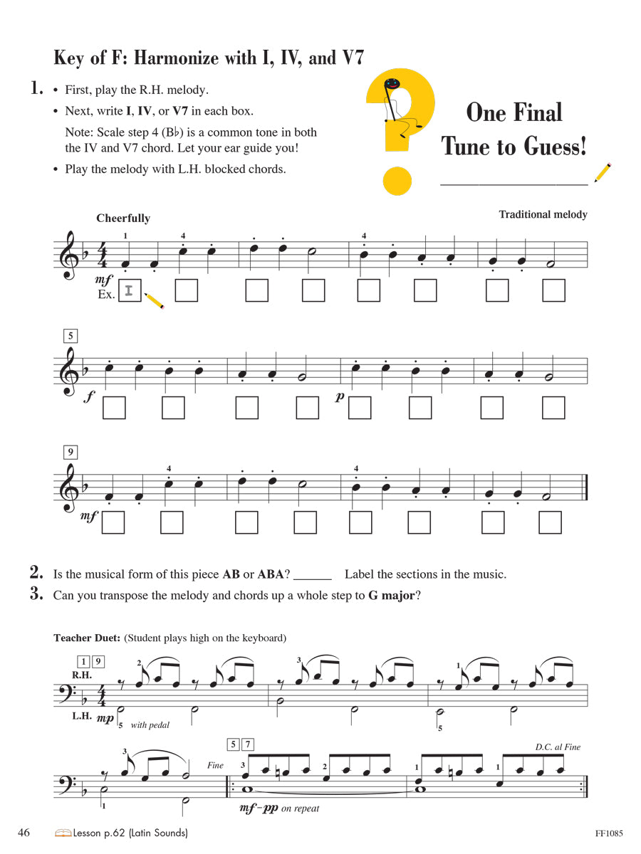 Piano Adventures® Level 2B Theory Book – 2nd Edition