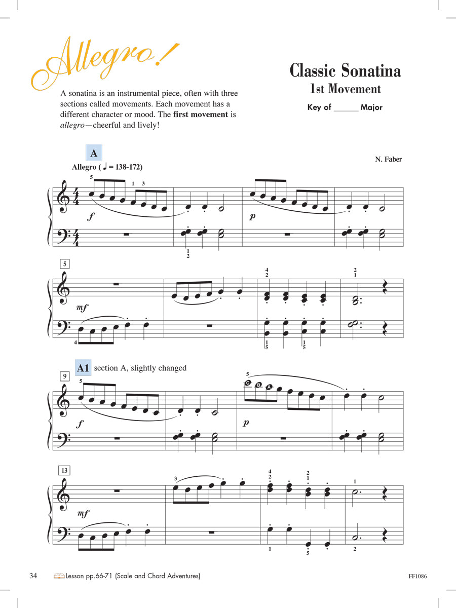 Piano Adventures® Level 2B Performance Book – 2nd Edition