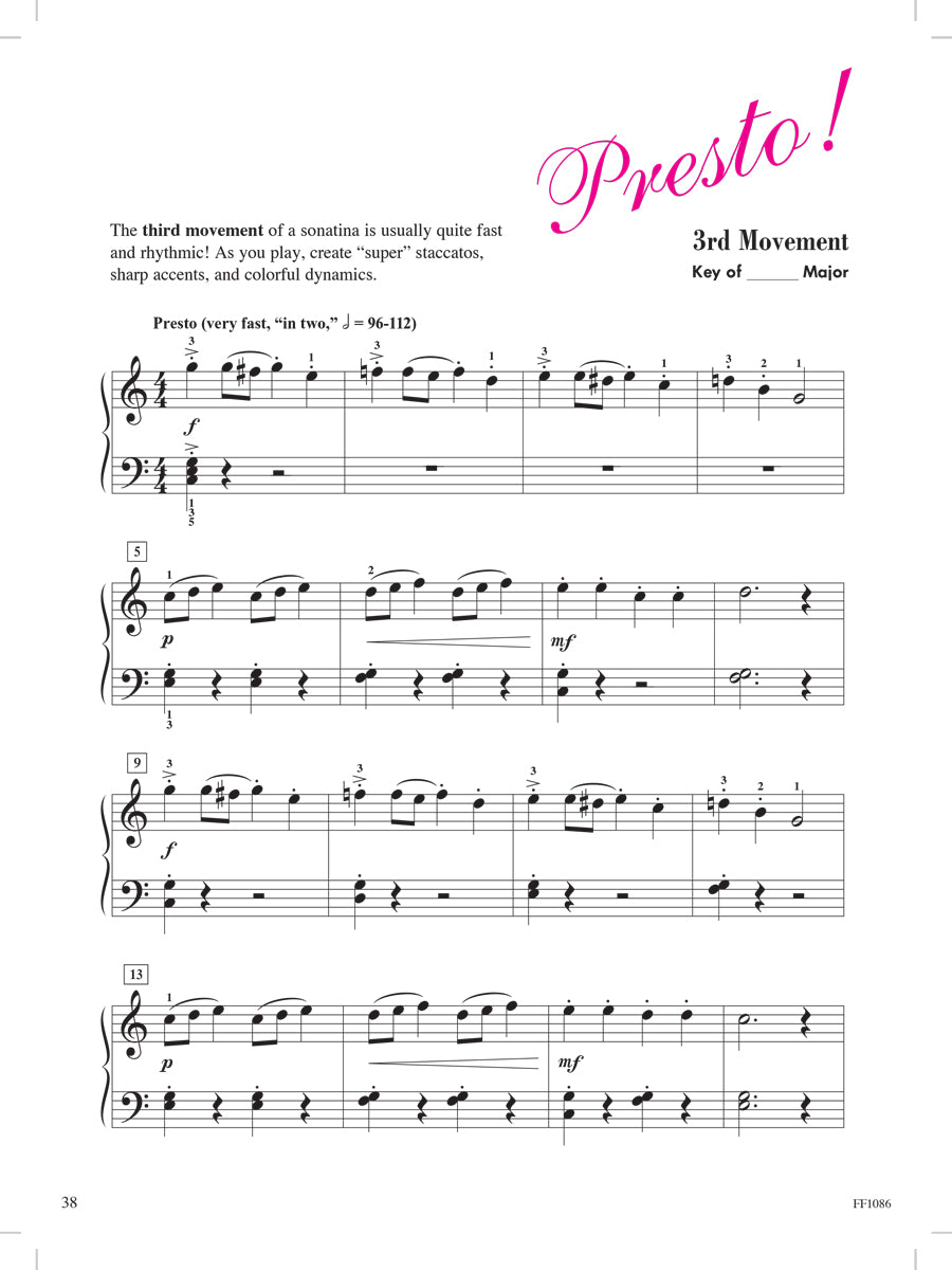 Piano Adventures® Level 2B Performance Book – 2nd Edition