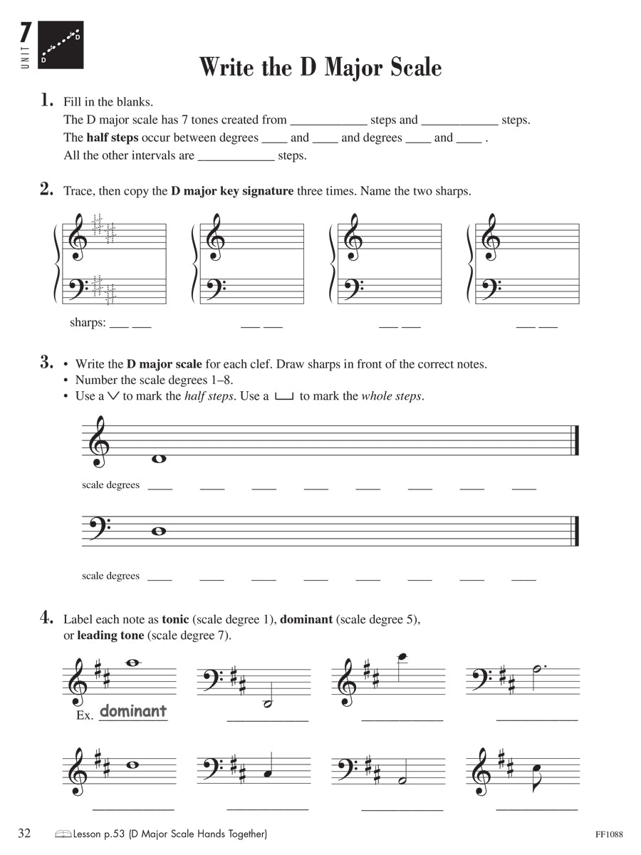 Piano Adventures® Level 3A Theory Book – 2nd Edition
