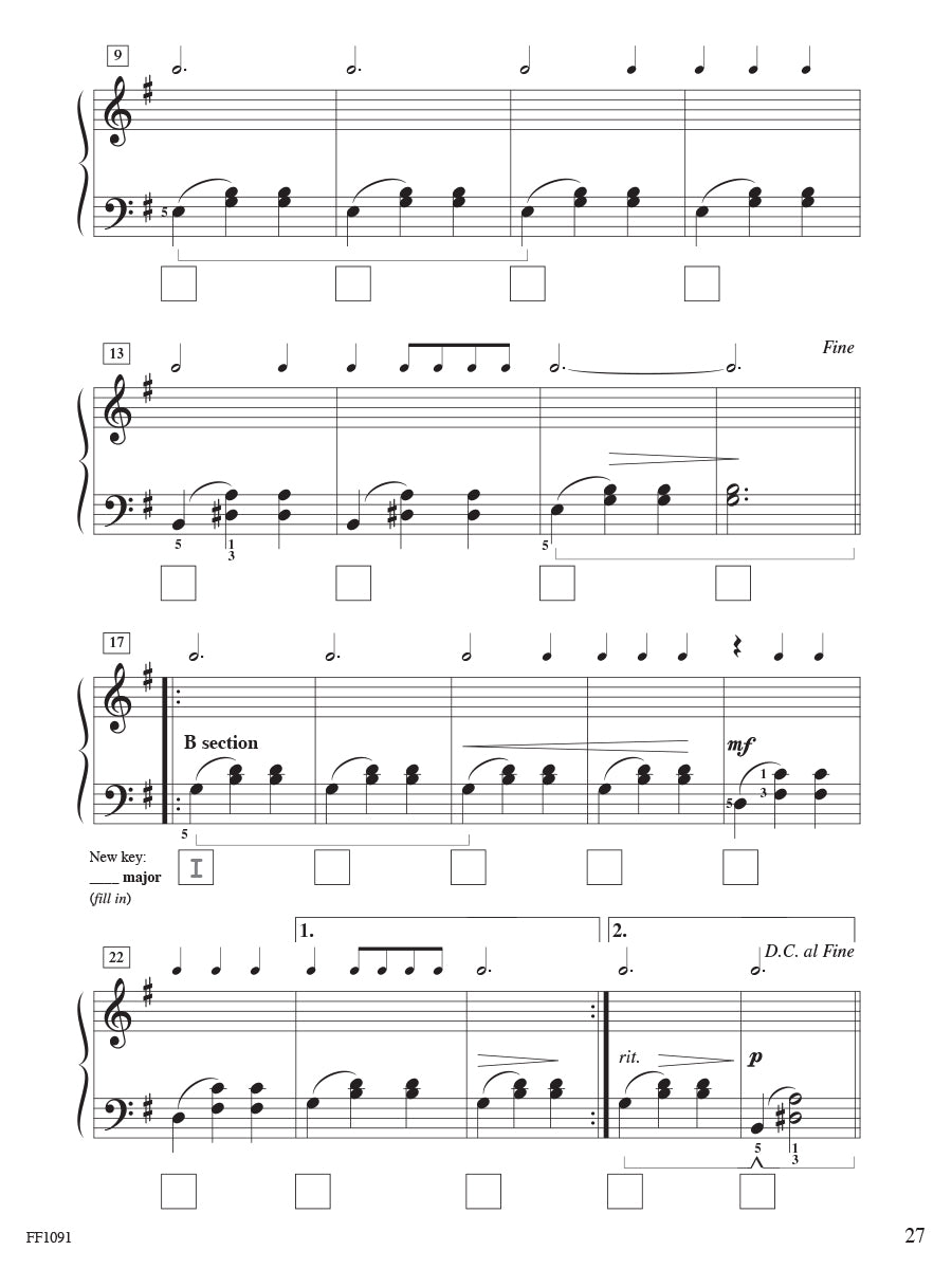 Piano Adventures® Level 4 Theory Book – 2nd Edition