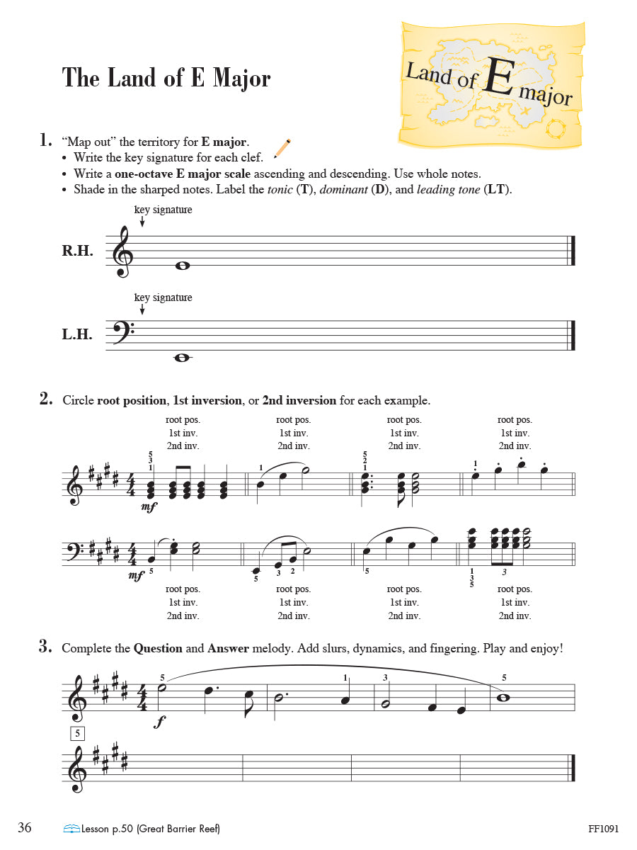 Piano Adventures® Level 4 Theory Book – 2nd Edition