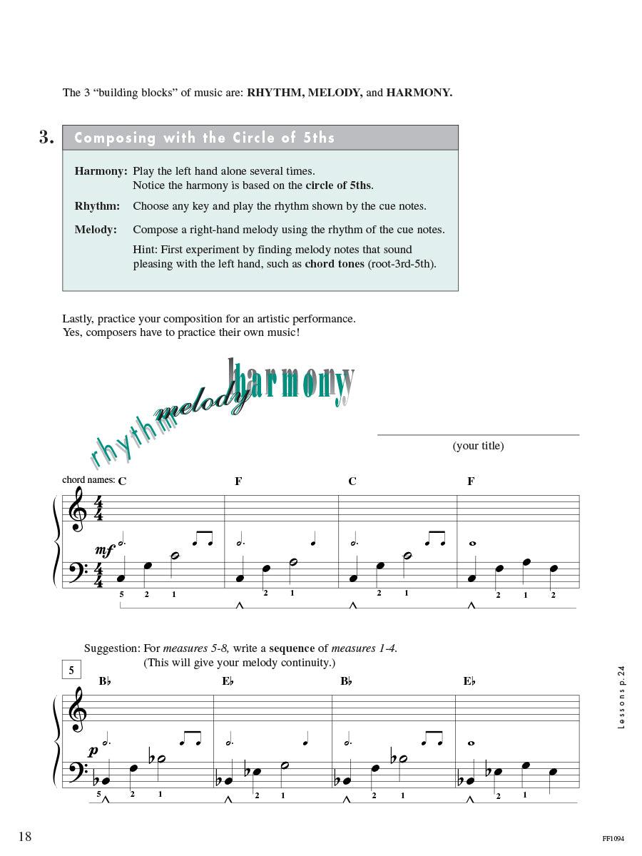 Piano Adventures® Level 5 Theory Book