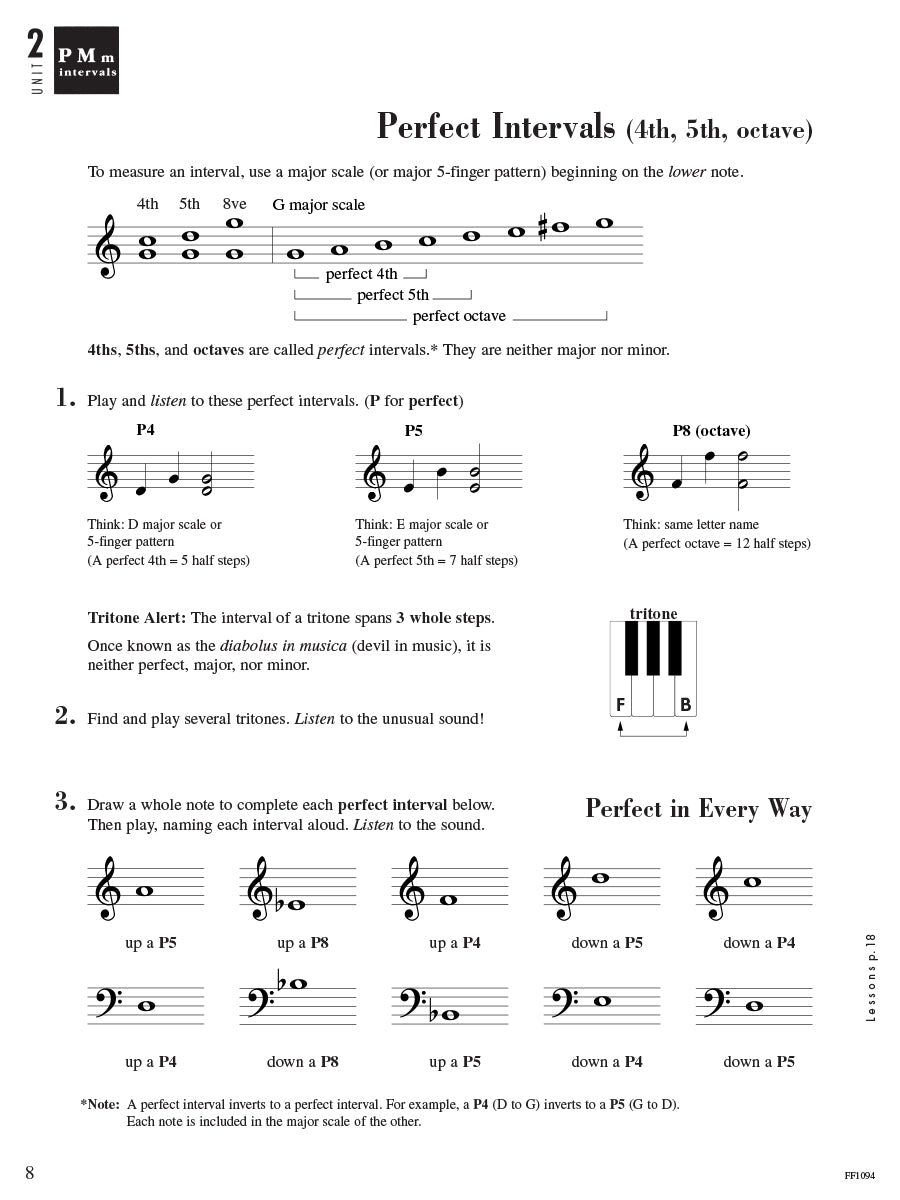 Piano Adventures® Level 5 Theory Book