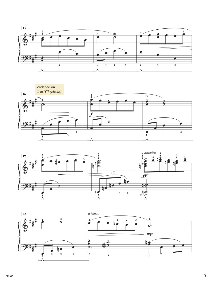 Piano Adventures® Level 5 Performance Book