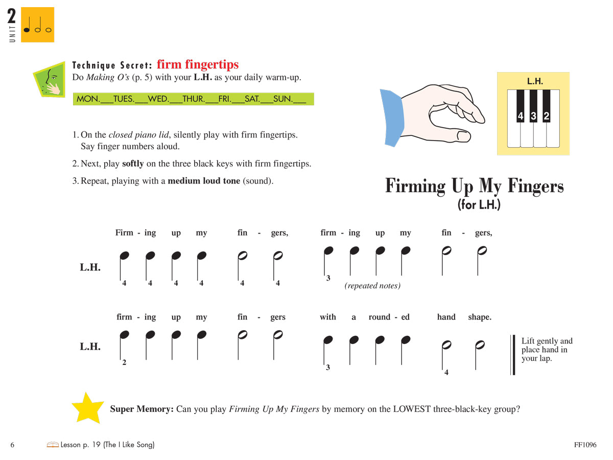 Piano Adventures® Primer Level Technique & Artistry Book – 2nd Edition