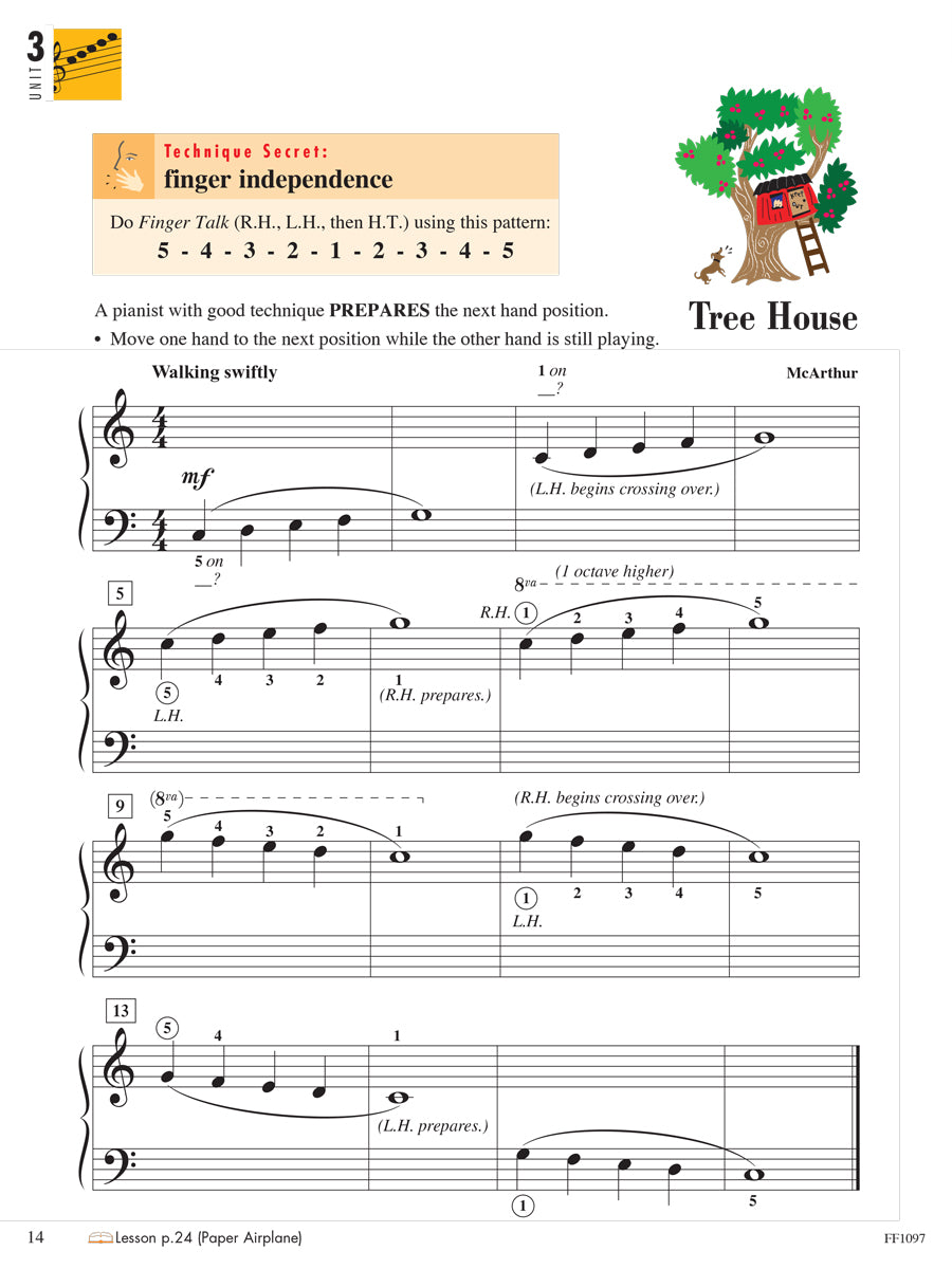 Piano Adventures® Level 1 Technique & Artistry Book – 2nd Edition