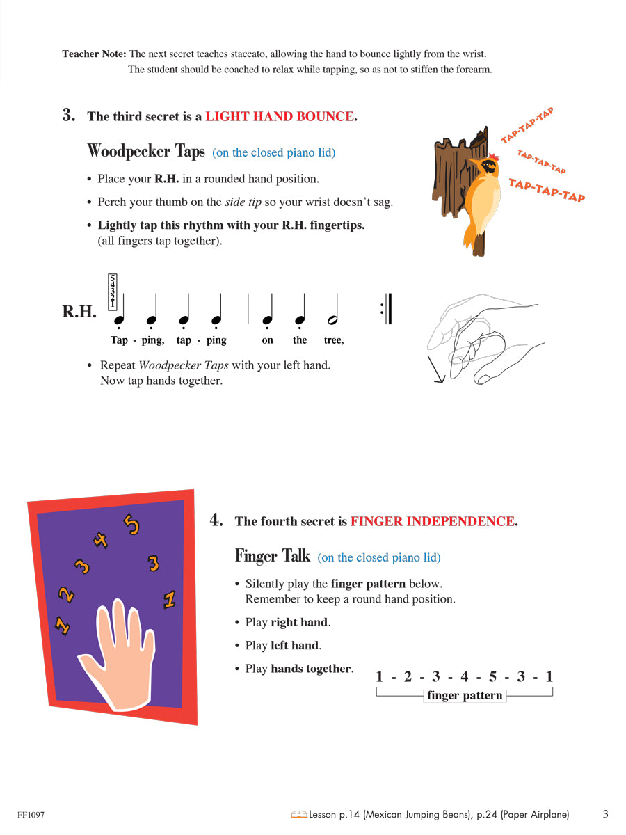Piano Adventures® Level 1 Technique & Artistry Book – 2nd Edition