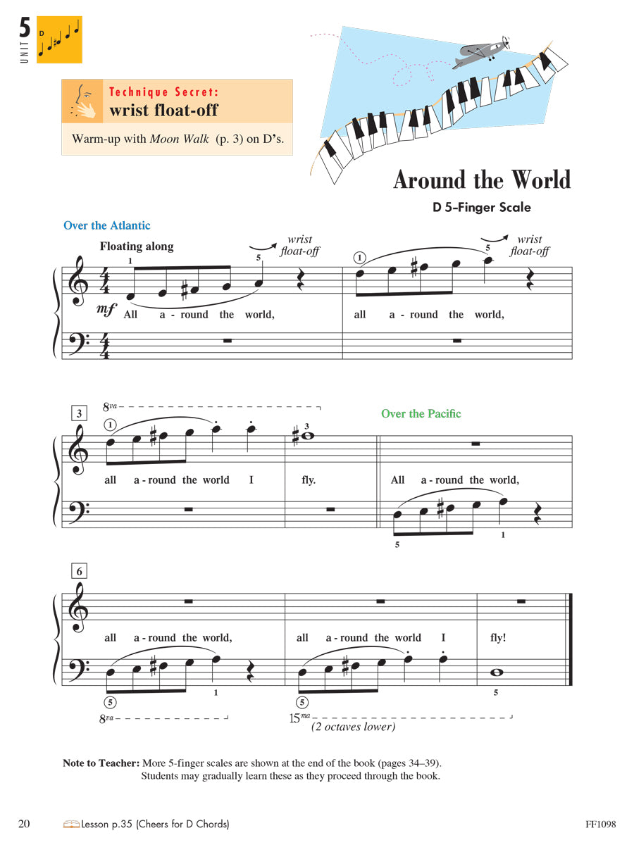 Piano Adventures® Level 2A Technique & Artistry Book – 2nd Edition