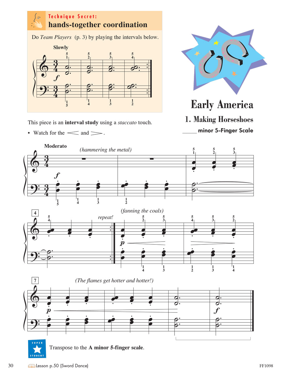 Piano Adventures® Level 2A Technique & Artistry Book – 2nd Edition