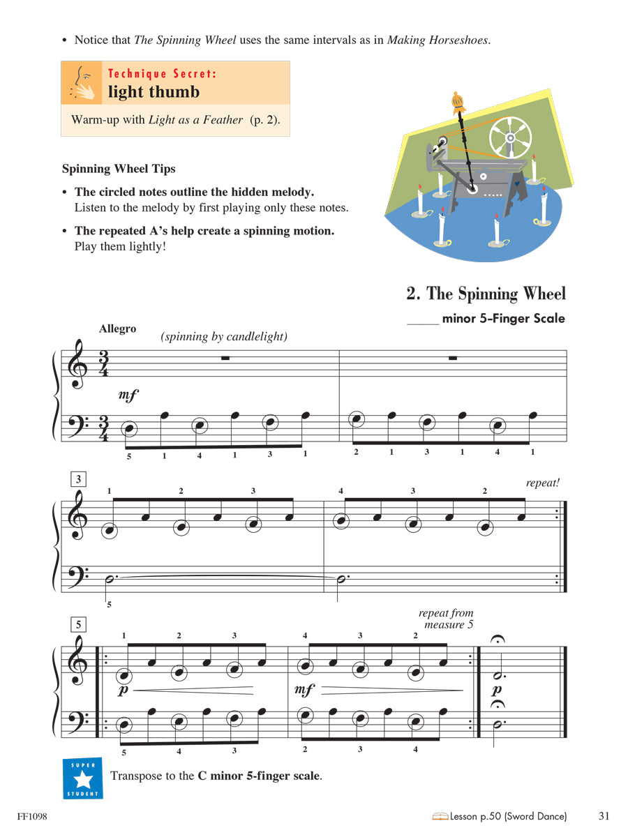 Piano Adventures® Level 2A Technique & Artistry Book – 2nd Edition