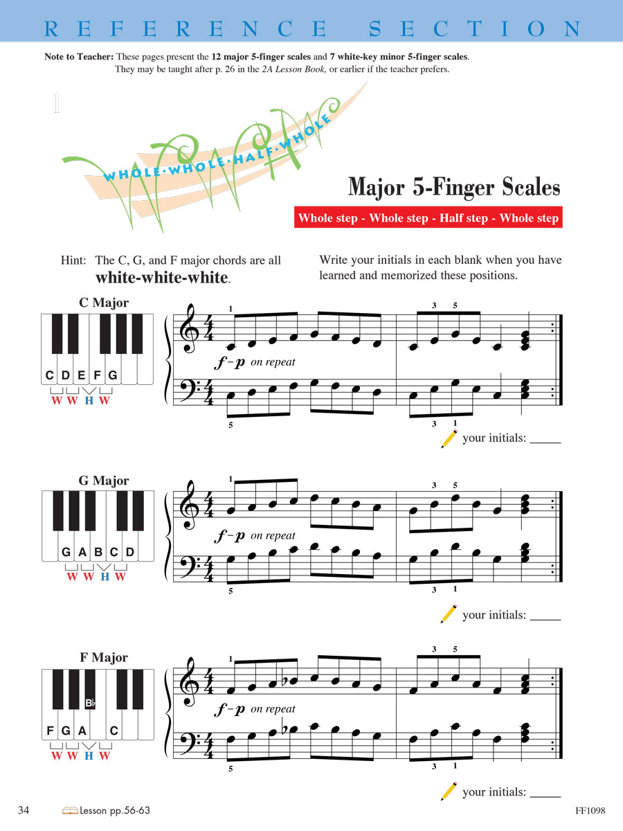 Piano Adventures® Level 2A Technique & Artistry Book – 2nd Edition