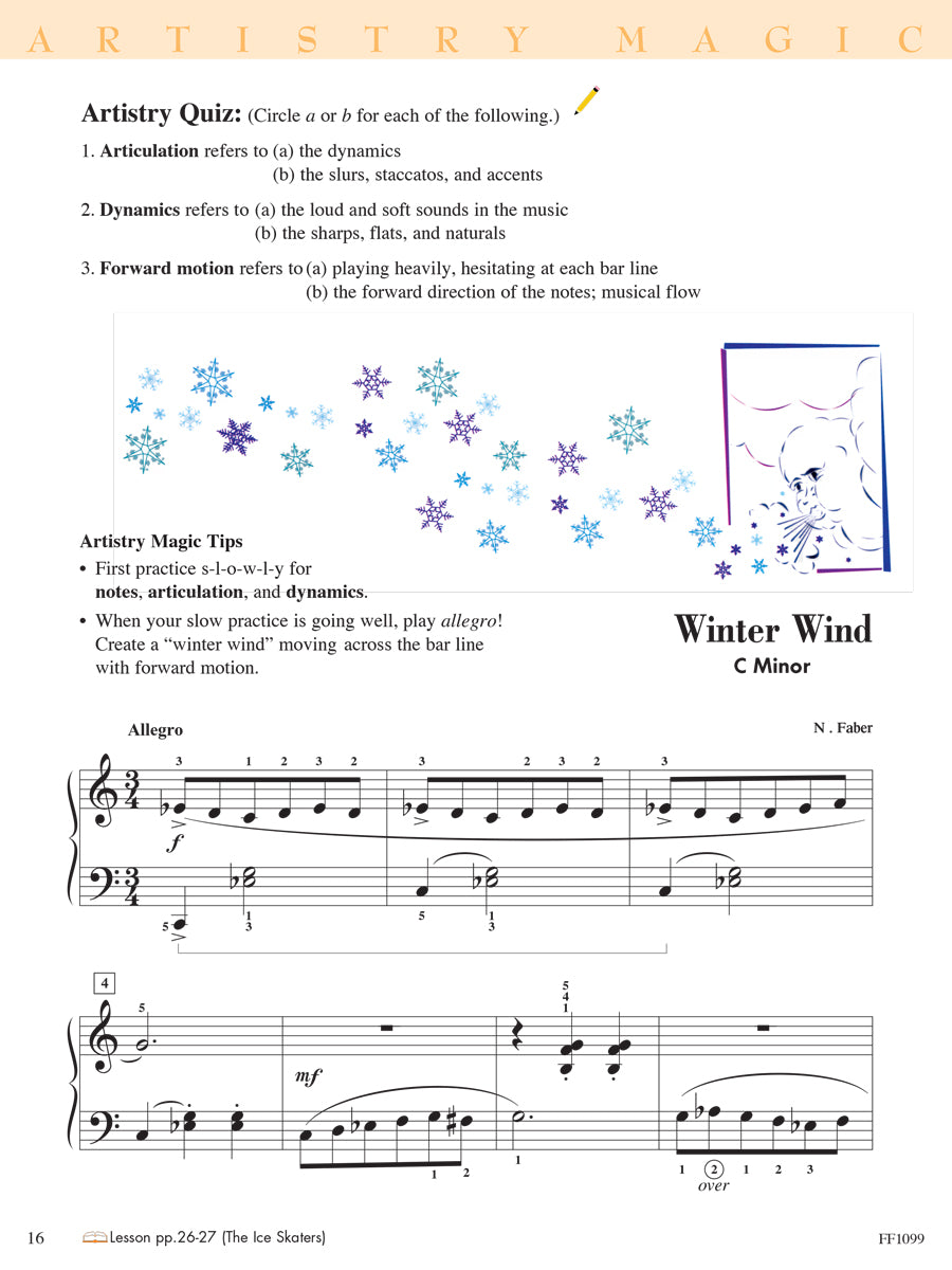 Piano Adventures® Level 2B Technique & Artistry Book – 2nd Edition