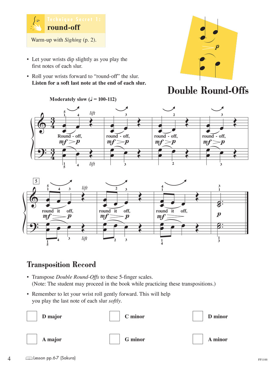 Piano Adventures® Level 3A Technique & Artistry Book – 2nd Edition