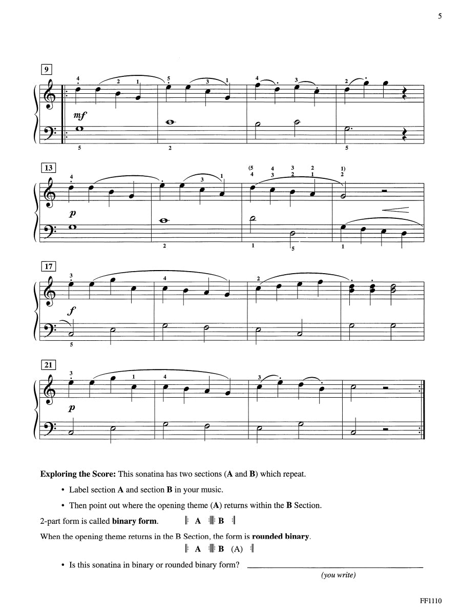 Piano Sonatinas Book 1