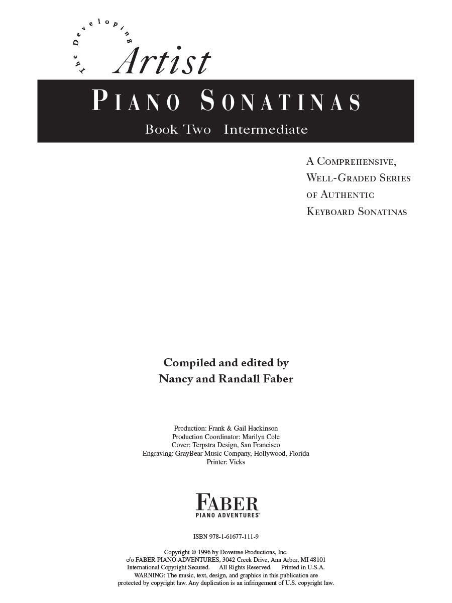 Piano Sonatinas Book 2