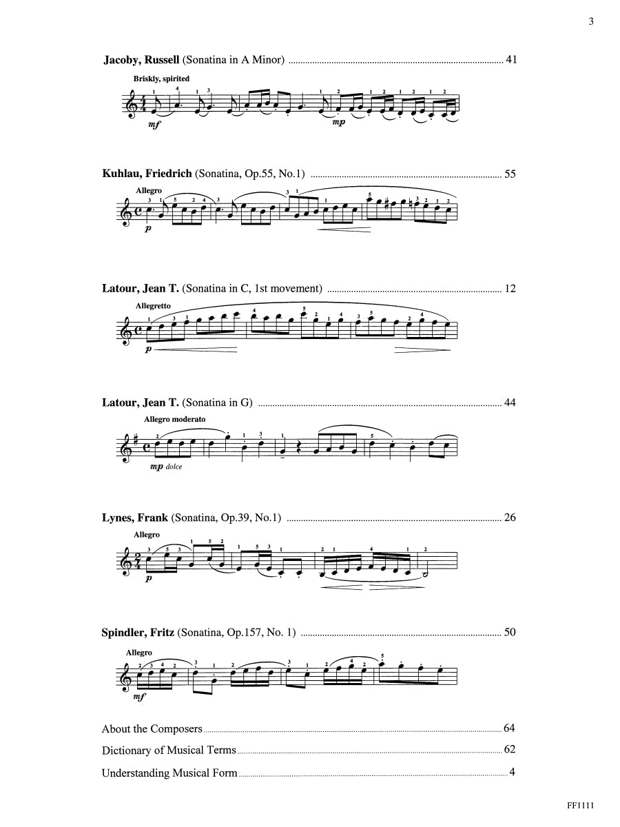 Piano Sonatinas Book 2