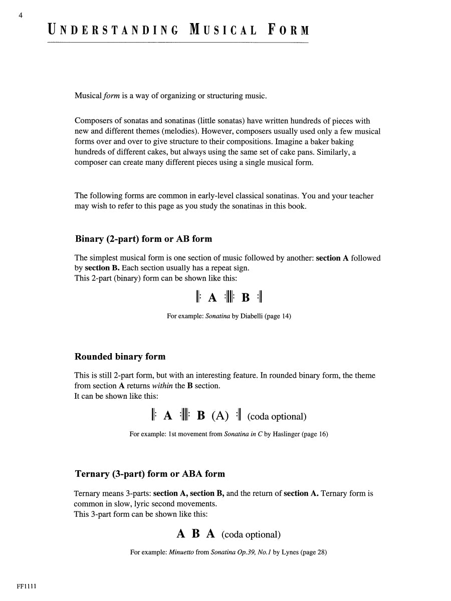 Piano Sonatinas Book 2