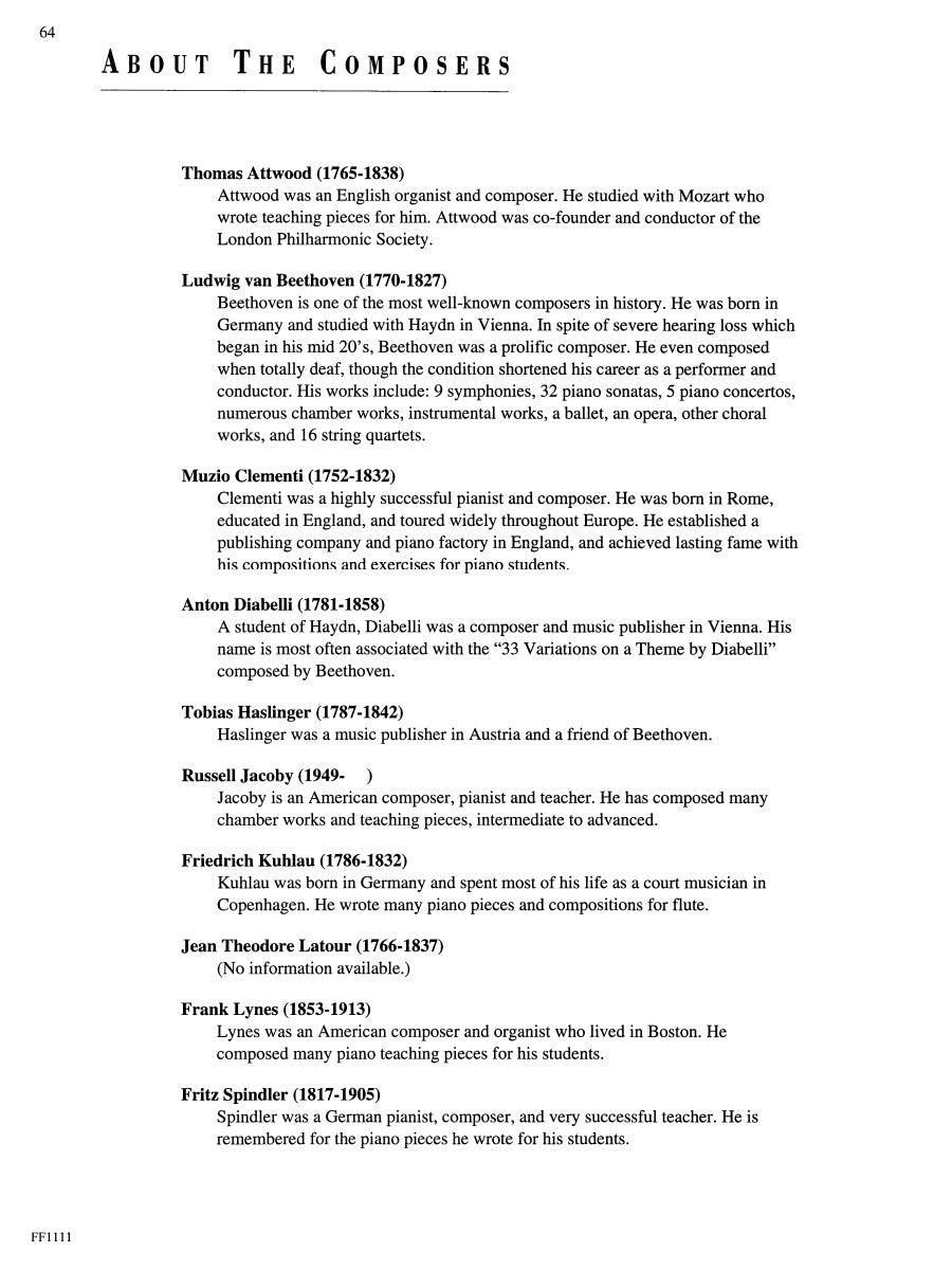 Piano Sonatinas Book 2