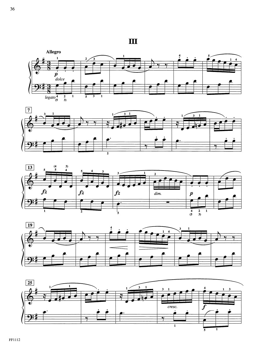 Piano Sonatinas Book 3