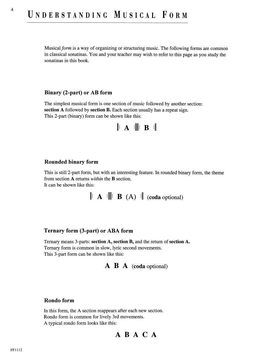 Piano Sonatinas Book 3