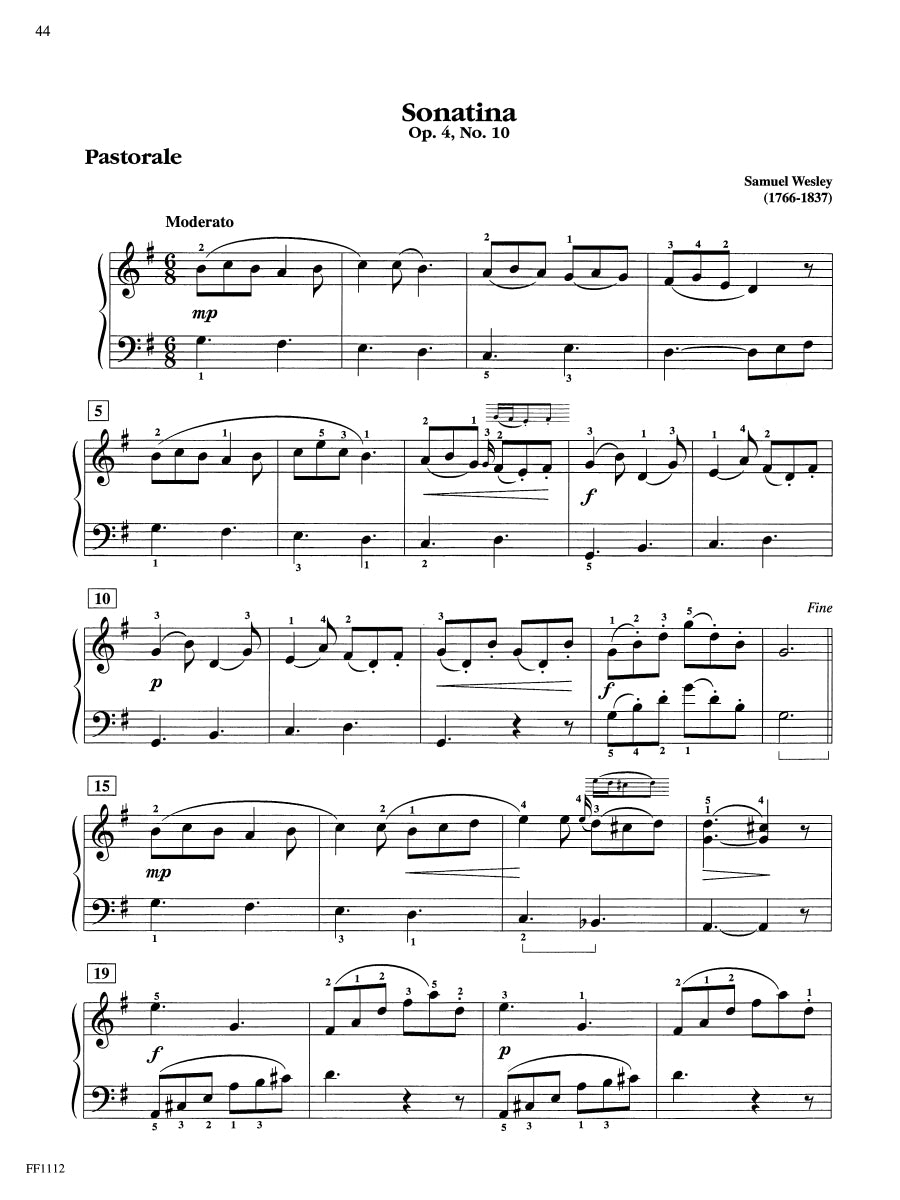 Piano Sonatinas Book 3