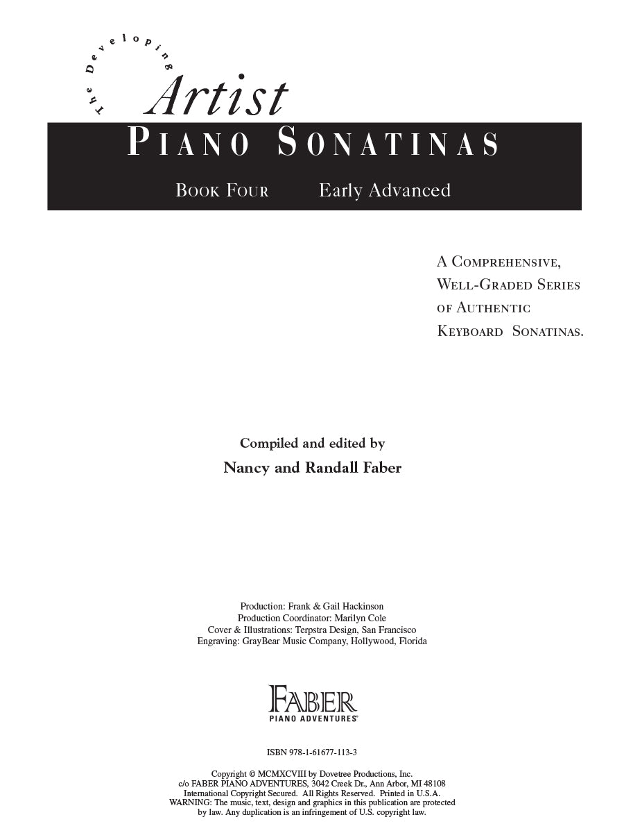 Piano Sonatinas Book 4