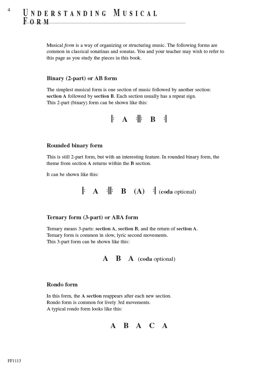 Piano Sonatinas Book 4