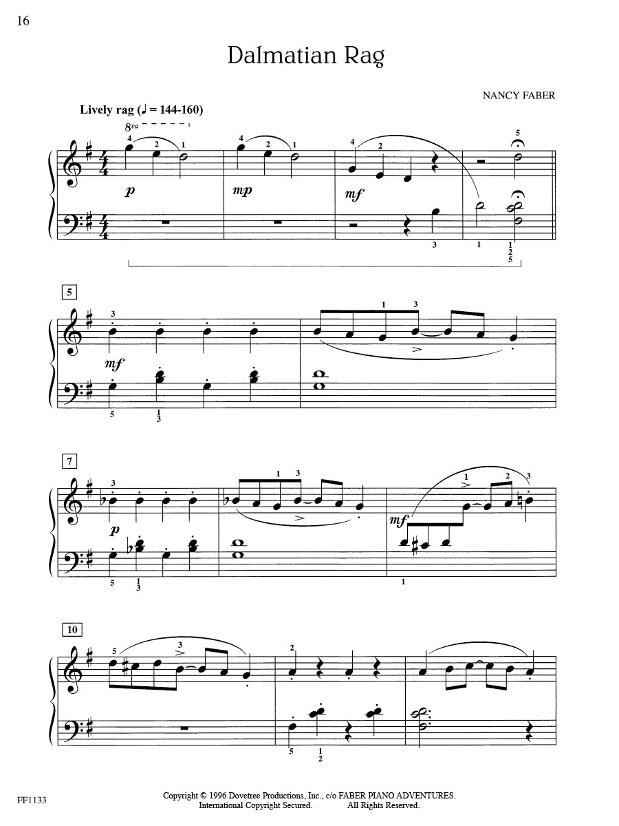 ChordTime® Piano Ragtime & Marches