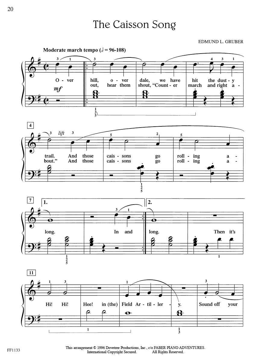 ChordTime® Piano Ragtime & Marches