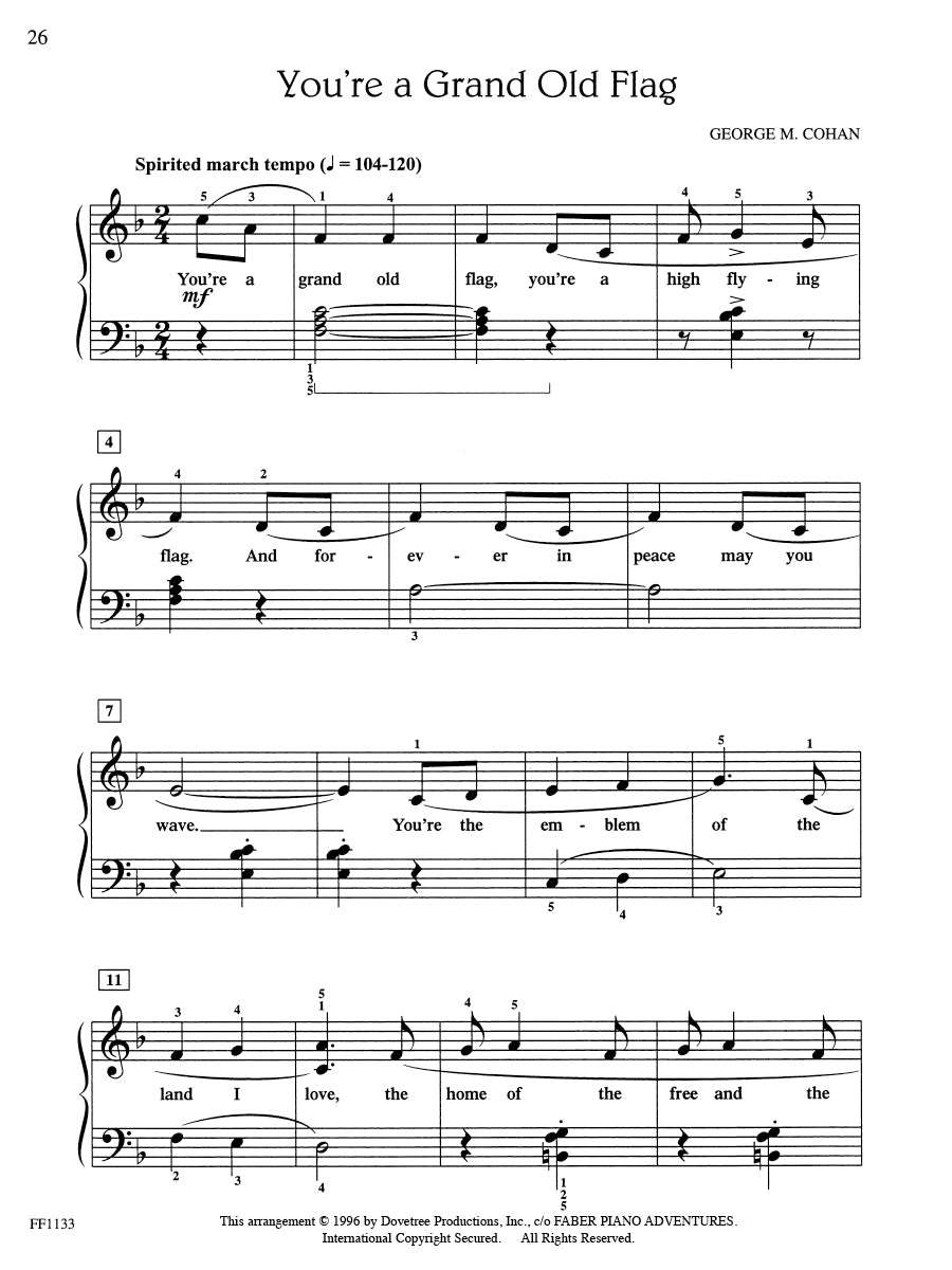 ChordTime® Piano Ragtime & Marches