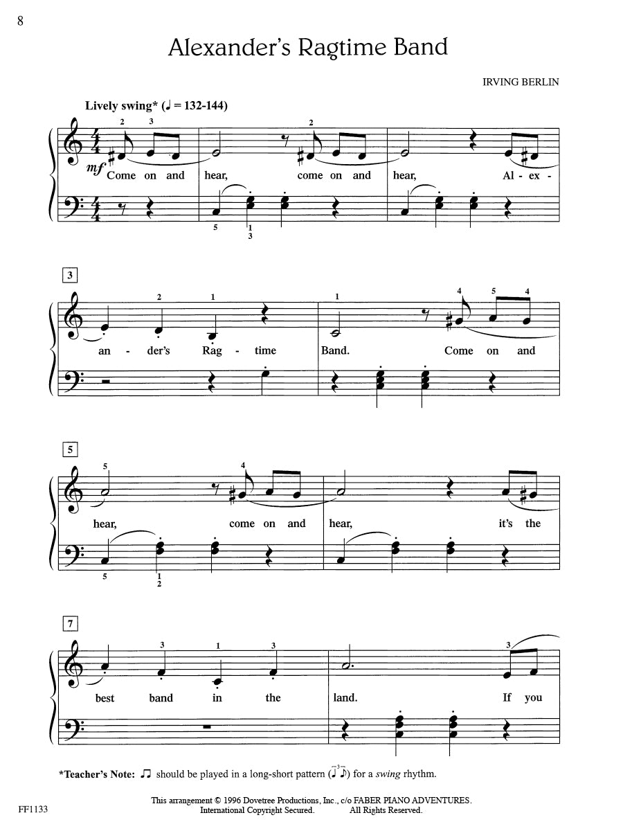 ChordTime® Piano Ragtime & Marches