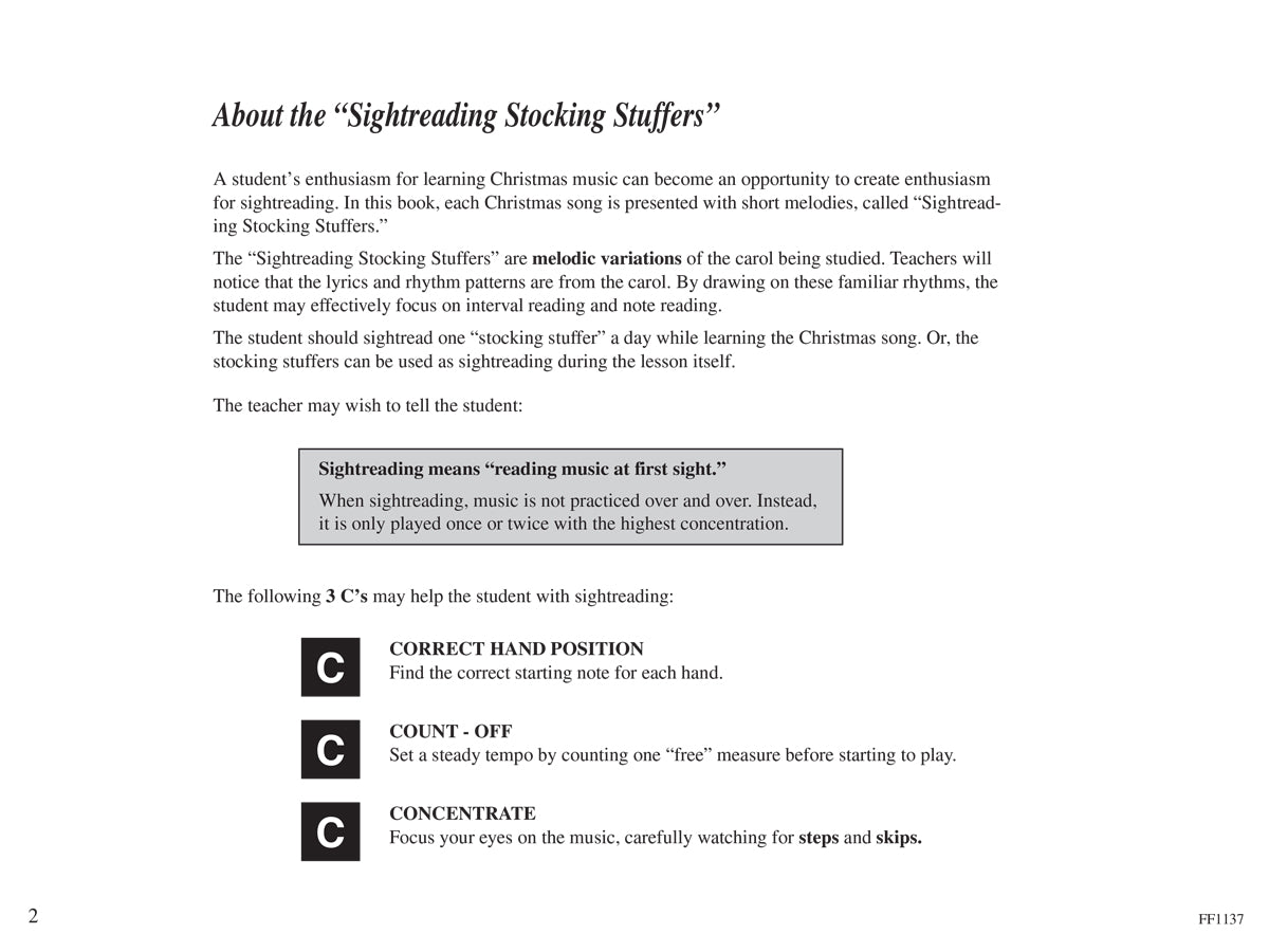 Piano Adventures® Primer Level Christmas Book