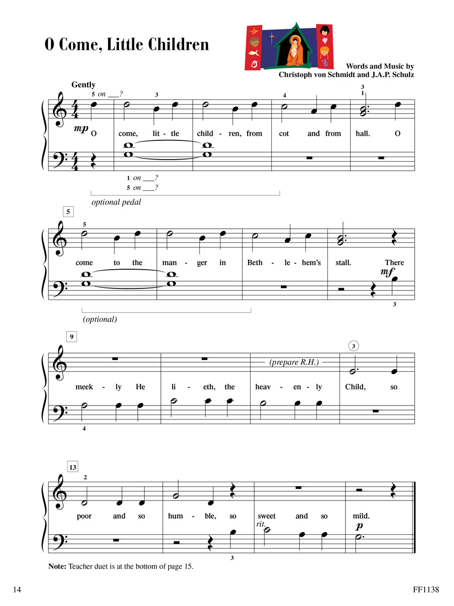 Piano Adventures® Level 1 Christmas Book