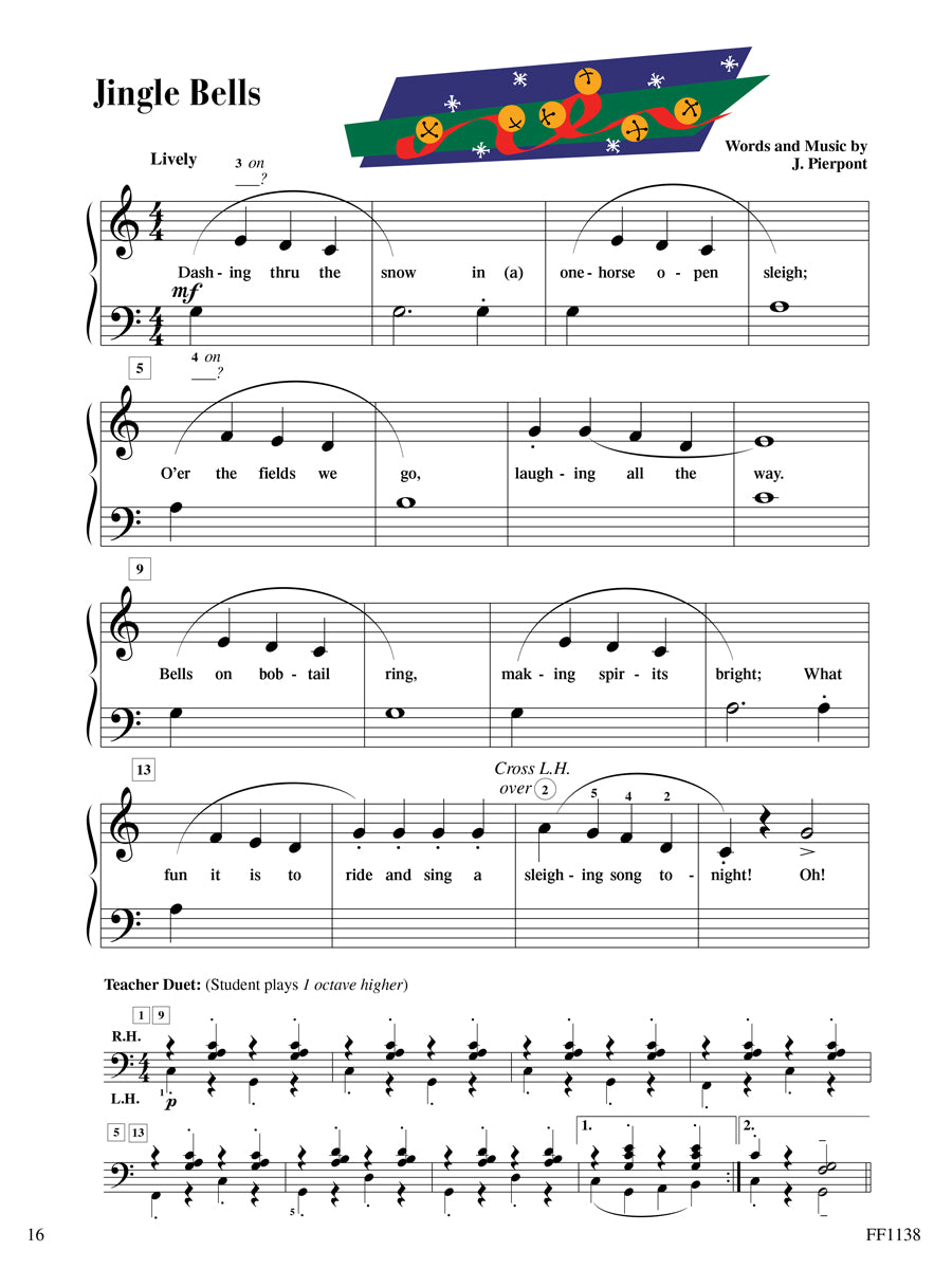 Piano Adventures® Level 1 Christmas Book