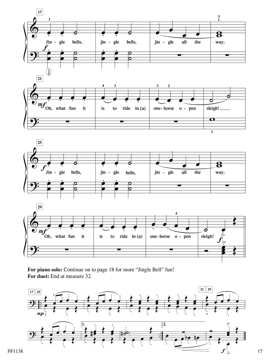 Piano Adventures® Level 1 Christmas Book