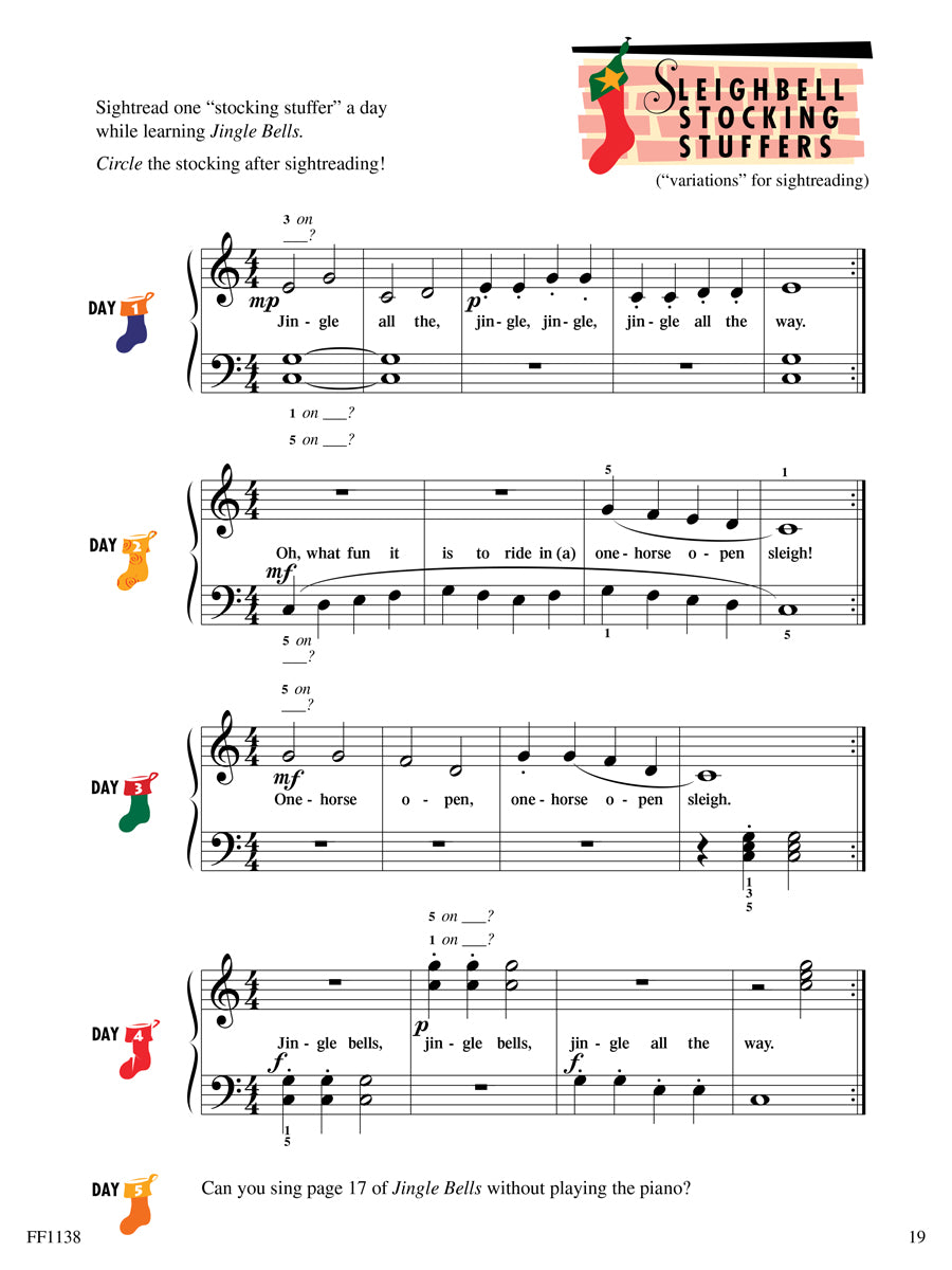 Piano Adventures® Level 1 Christmas Book