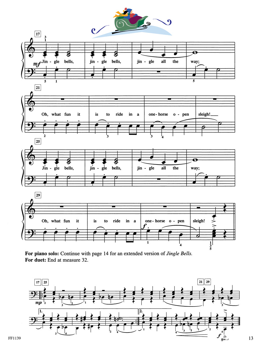 Piano Adventures® Level 2A Christmas Book