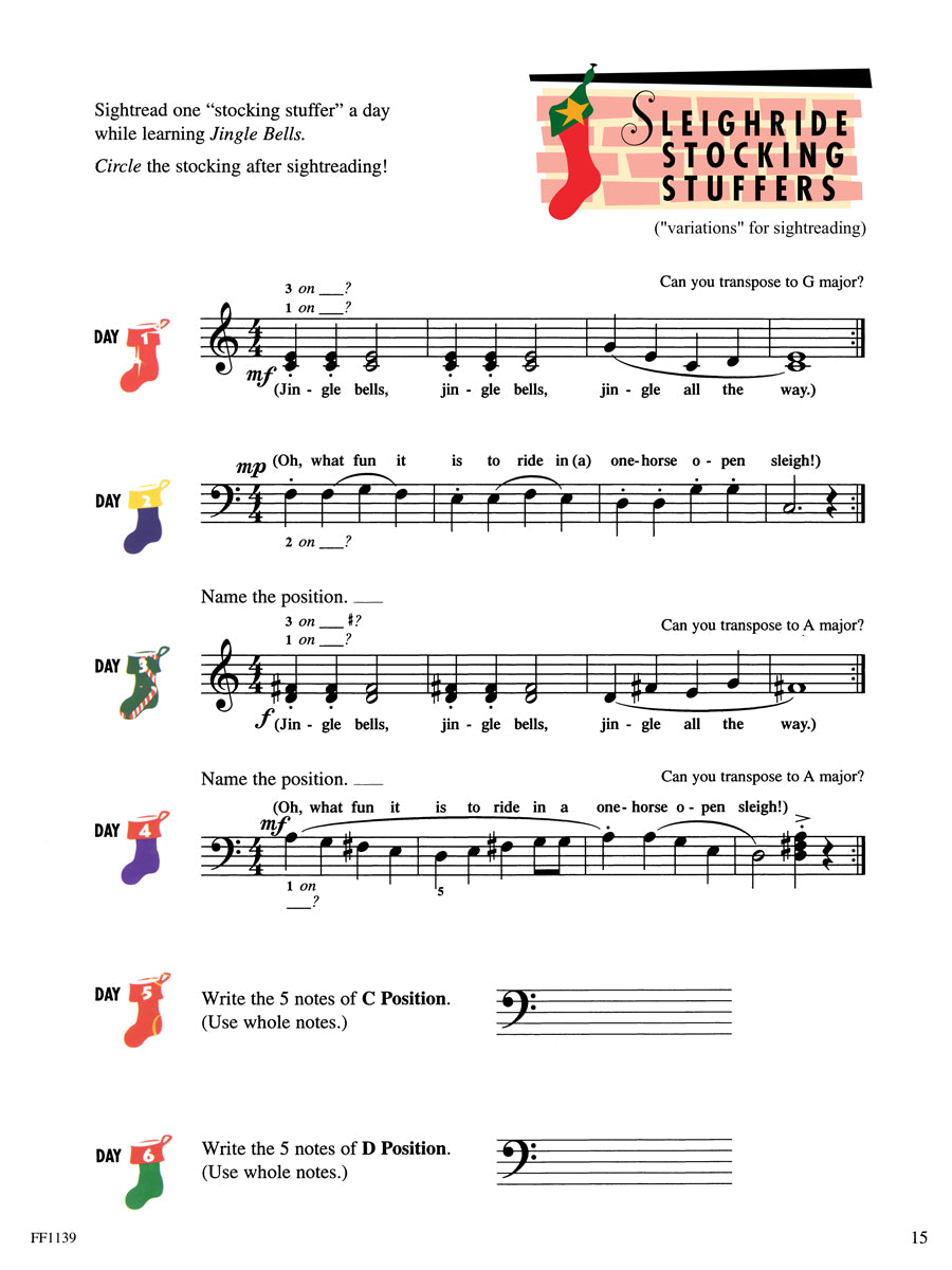 Piano Adventures® Level 2A Christmas Book