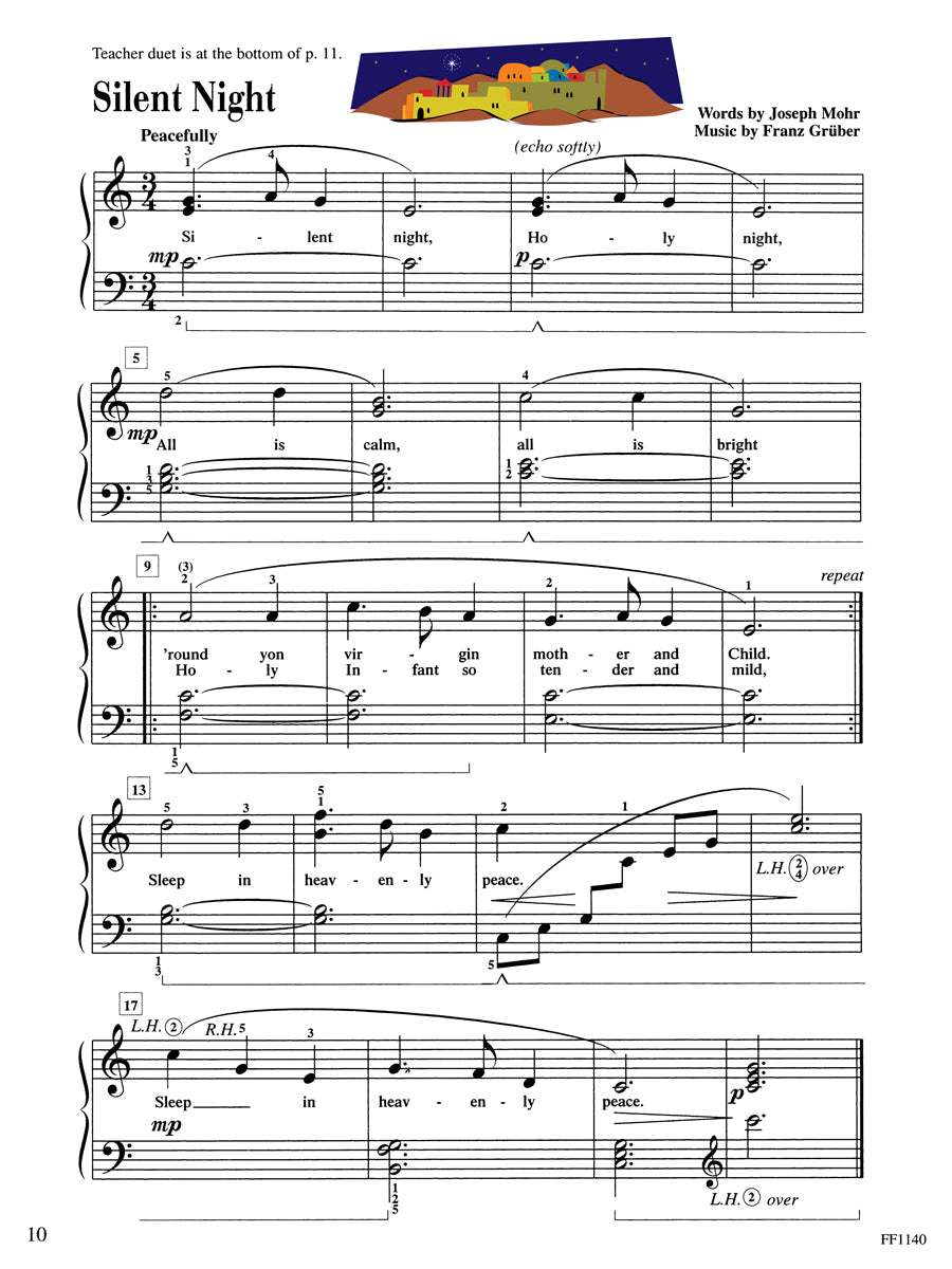 Piano Adventures® Level 2B Christmas Book