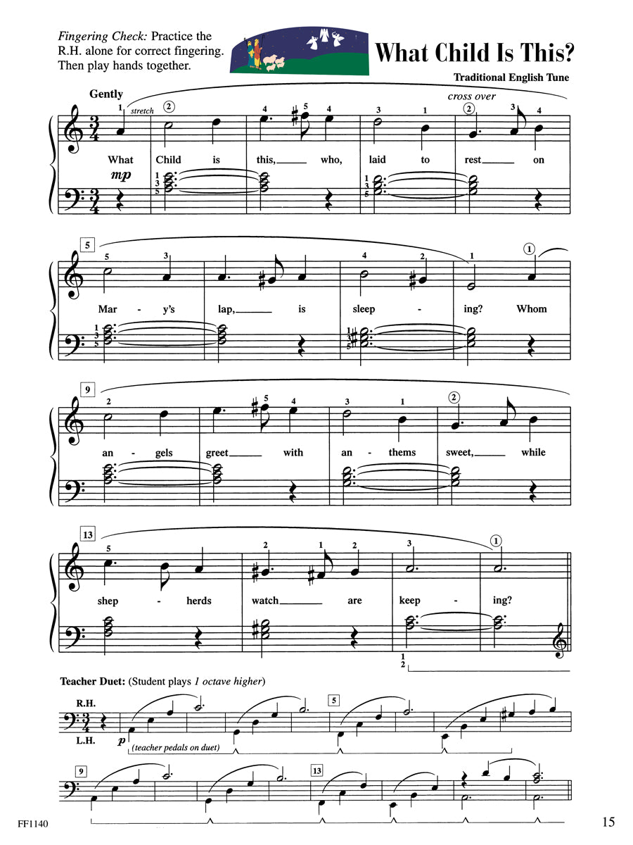 Piano Adventures® Level 2B Christmas Book